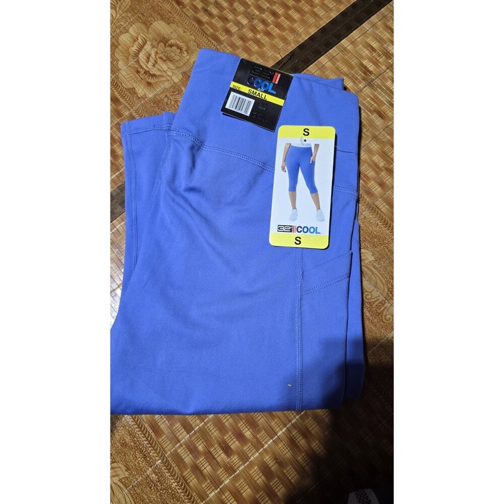 32 Degrees Cool Women's Soft Active Capri Legging Nwt Size S